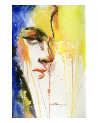 Water Color Painting of a Lady